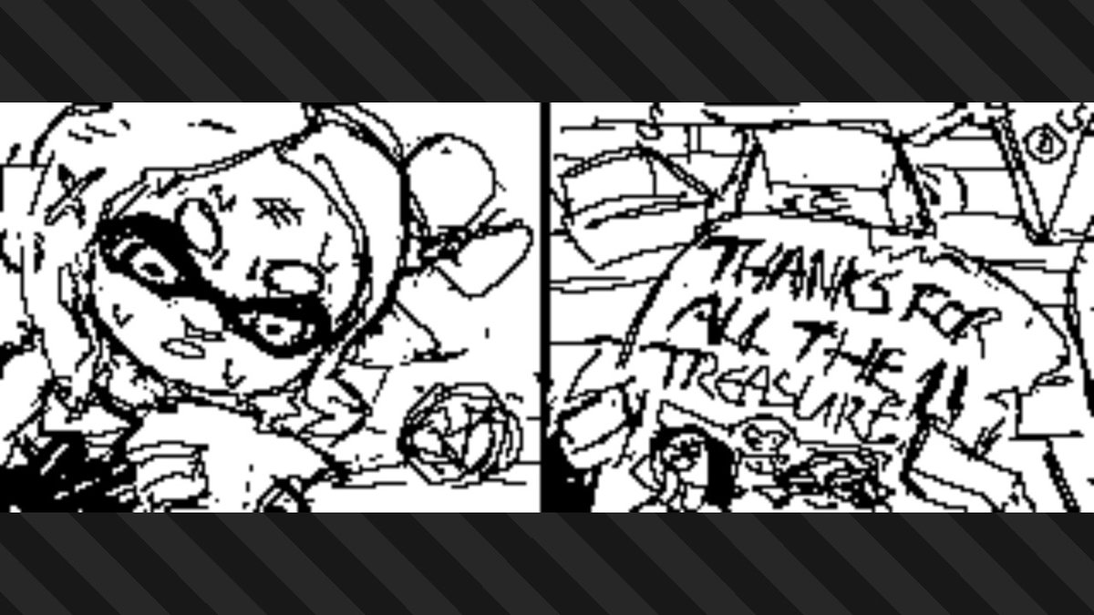 GS_standard's tweet photo. Ending speculation.  #Splatoon3 #NintendoSwitch #広場絵 https://t.co/HWesrpOuLF