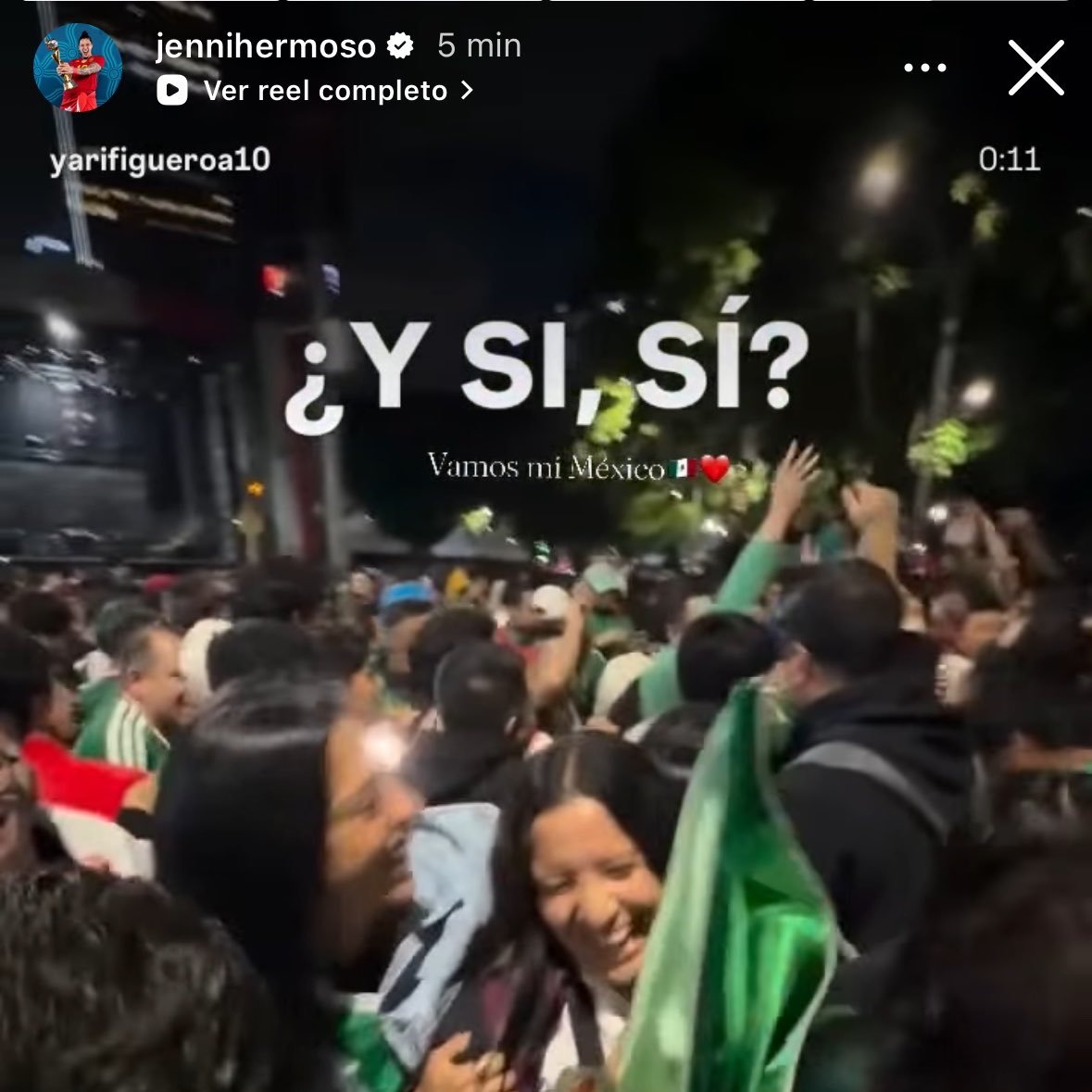 gabsUovallista's tweet photo. Jenni Hermoso también está ilusionada con la selección mexicana 🥹🇲🇽🫶🏻

JENNI HERMANA YA ERES MEXICANA! ❤️💚 https://t.co/H2r3bCxHCg