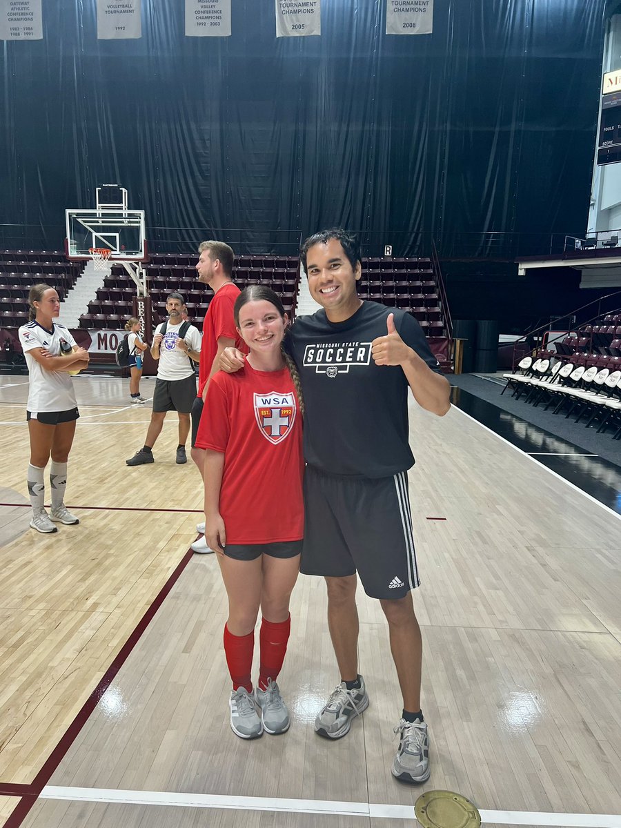 piper__browning's tweet photo. Thank you @MoStateWSOC coaches for hosting an amazing ID Summer Showcase Camp. It was a great experience to get in front of college coaches at all the levels. My old high school teammate @loganmorrow07 is officially a Bear!! @ImYouthSoccer @TopDrawerSoccer @ussoccer @ImCollegeSoccer @PrepSoccer @TheSoccerWire @SoccerWSA @WSAU17ECNLGIRLS