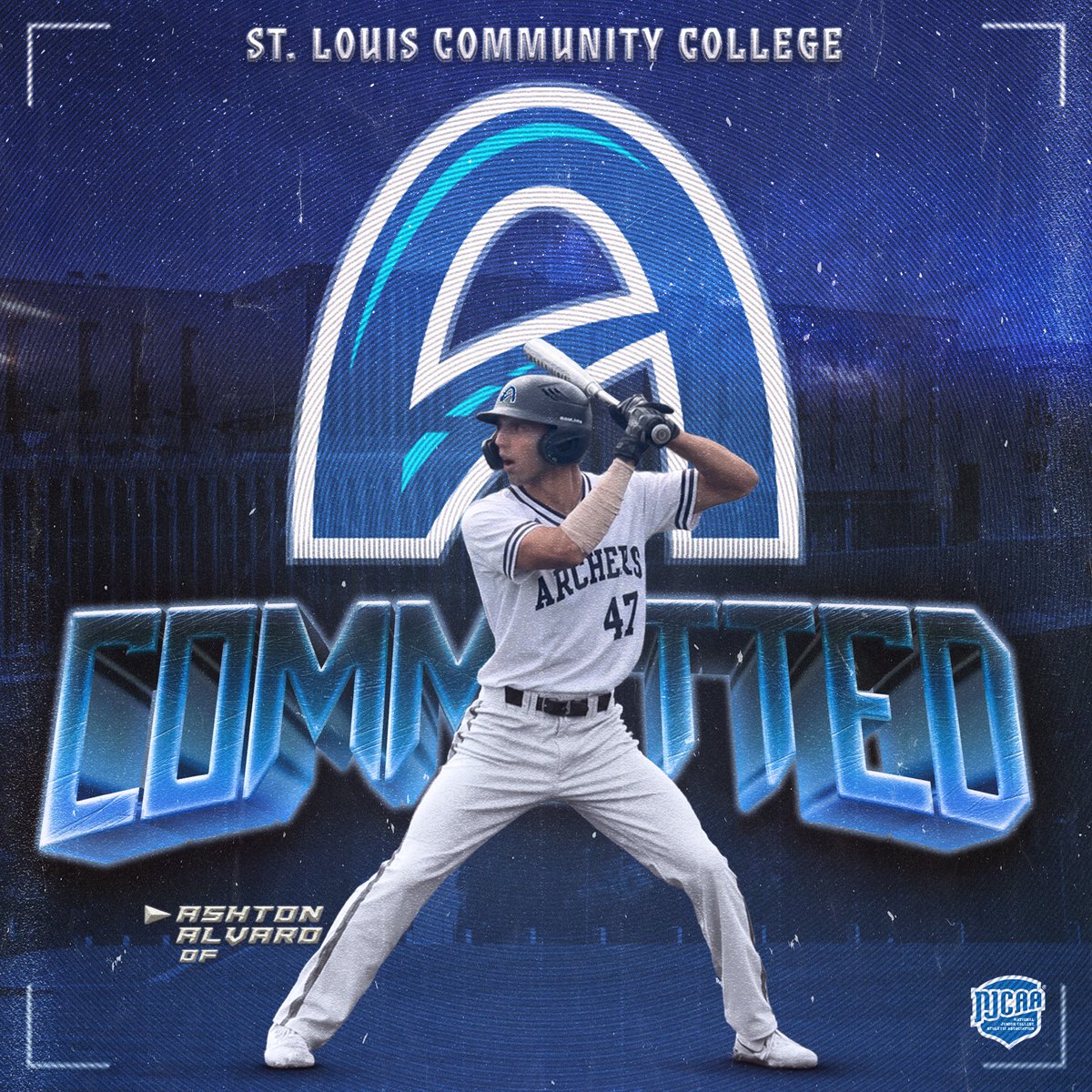 AshtonAlvaro47's tweet photo. I am excited to announce my commitment to NJCAA D1 St. Louis Community College. Thank you to my coaches at the @CanBulldogs especially @Joezay28 for believing in me and pushing me to be the best.  Thank you to @ChanceSharp17 at SLCC for giving me this opportunity. https://t.co/Rj5WcA23mu