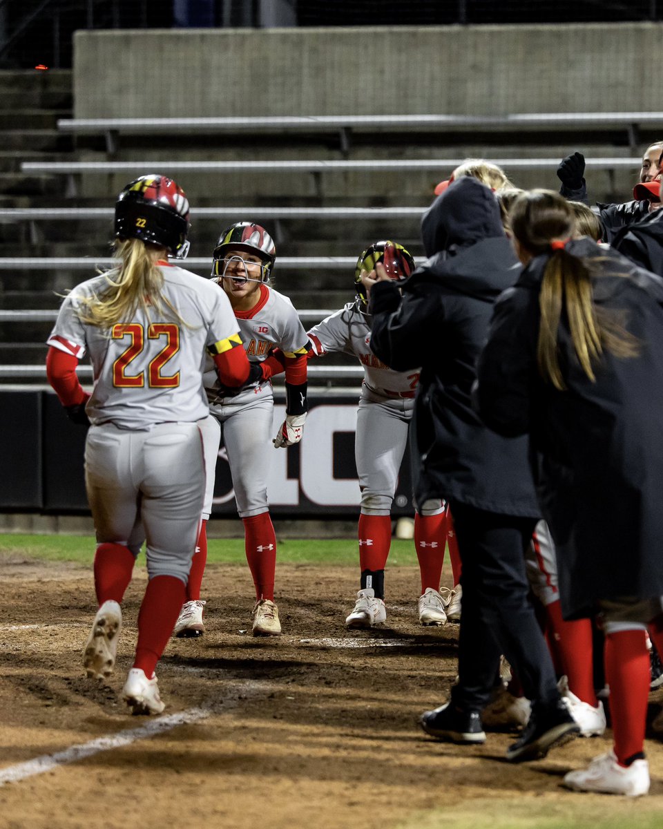 TerpsSoftball's tweet photo. Throwback to when Matti sent everyone home happy 😁 https://t.co/8O4p6IF8i9