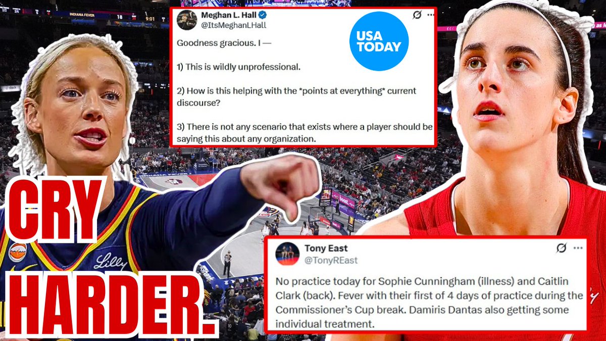 rhodesrants's tweet photo. Caitlin Clark OUT of Practice w "Back Injury"! WNBA Media SH*TS ON Sophi... https://t.co/jk5Snnkcis via @YouTube https://t.co/9LiFf66Qx2