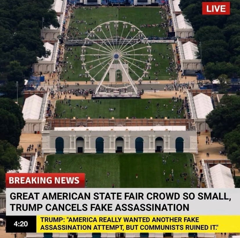 Blue75517242's tweet photo. Oh no!  Now he is going to need a ballroom! https://t.co/sM0WFochhT
