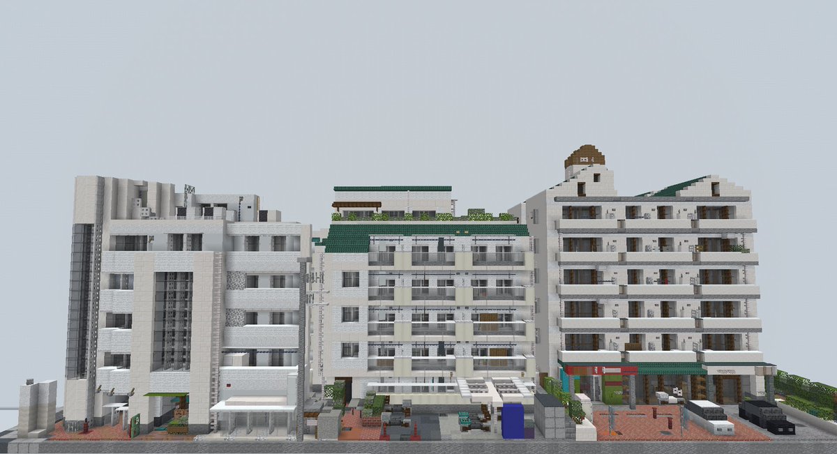 misosiu_Global's tweet photo. Cityscape Showcase #味噌汁市 #Minecraft #Minecraftbuild https://t.co/uyacNXK2BB