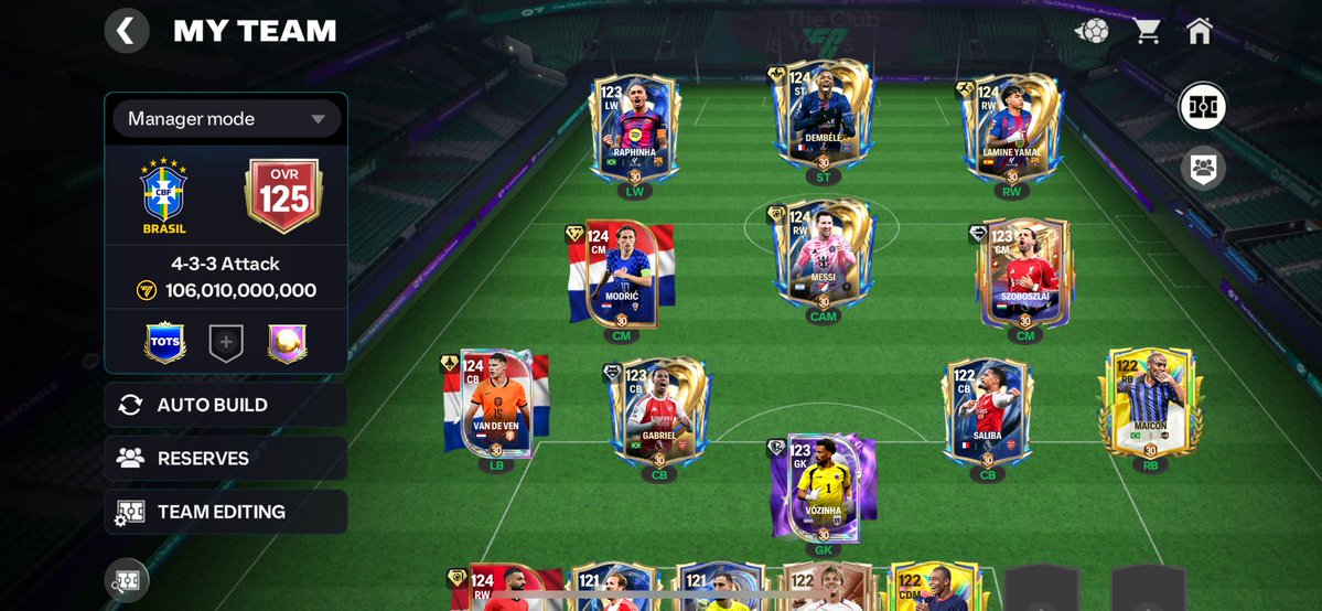 shivvvxd's tweet photo. reached 125 as F2p . 
Pack luck in worlds game was great .
#fcmobile #fifa #fcmobile2026
@tutiofifa https://t.co/vgfXNlX6kb
