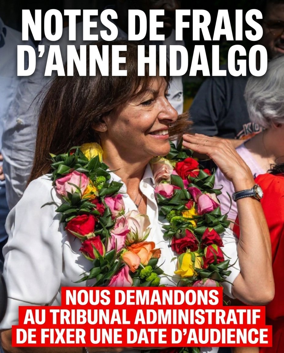 TransparenceCit's tweet photo. 🚨 AFFAIRE HIDALGO : NOUS DEMANDONS UNE DATE D’AUDIENCE AU TRIBUNAL ADMINISTRATIF 🚨

❓❓❓Où sont passés les justificatifs des frais de déplacement de l’ancienne maire de Paris ?

Depuis notre première saisine du Tribunal Administratif en octobre 2024, la mairie de Paris a fini par nous communiquer les notes de frais de représentation d’Anne Hidalgo. Une première étape importante. 
Mais concernant ses frais de déplacement, l'opacité reste totale.
👇🧶