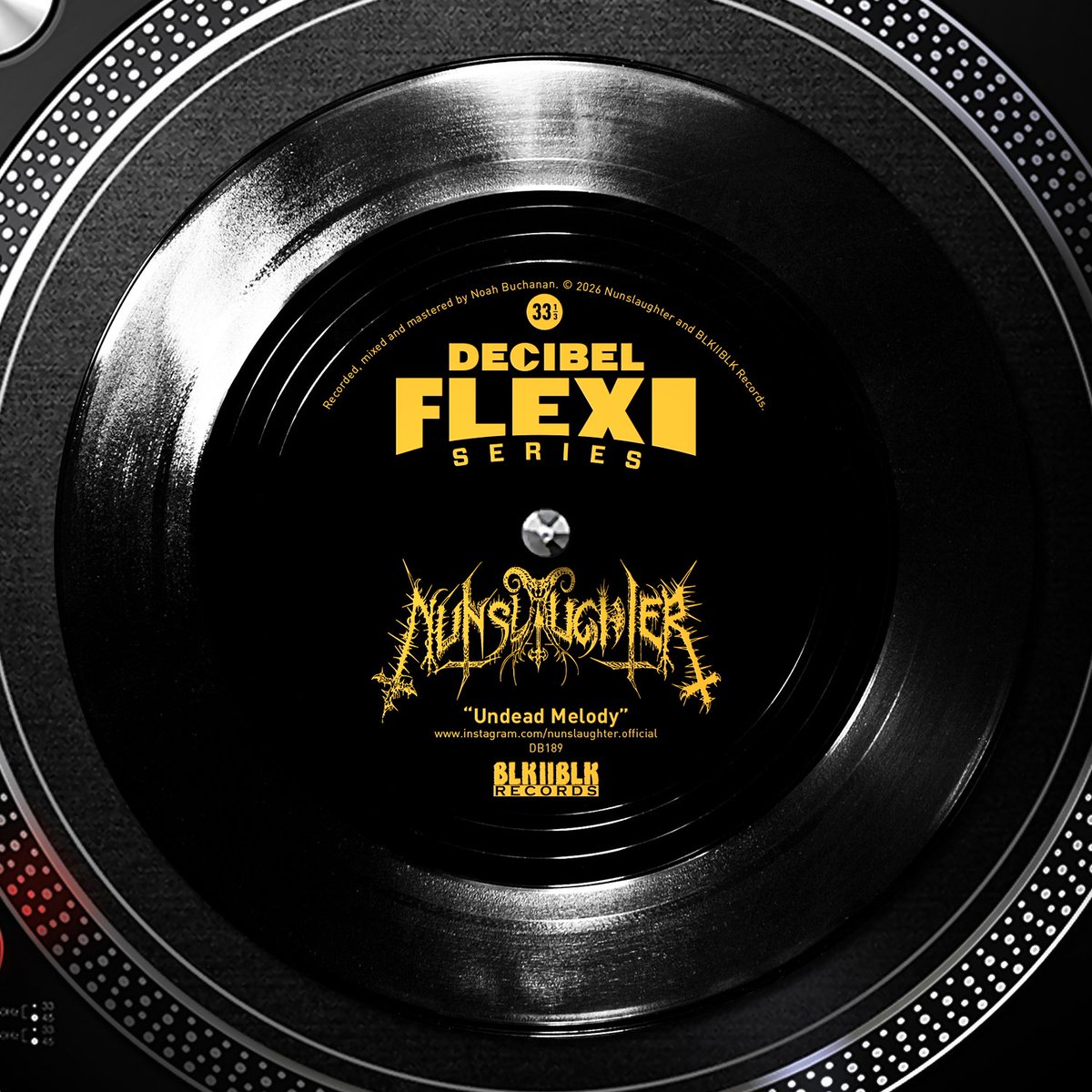 dbmagazine's tweet photo. Last call for an exclusive Nunslaughter flexi disc single!
https://t.co/atSGxaJgu2 https://t.co/KxBkXl38zn