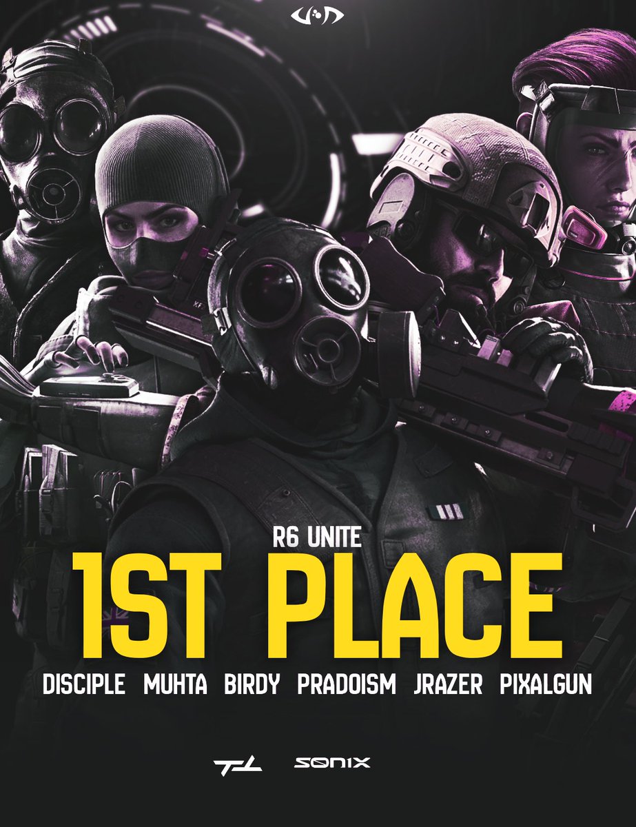 BeneathHQ's tweet photo. Congratulations to Beneath for defeating @RosoideaeGG and taking the throne in the @R6Unite League ✨

LETS GOOO 🔥

🎮@Disciple_R6
🎮@Pradoism_R6
🎮@JrazerR6
🎮@MuhtasimR6
🎮@PixalGun3DGX
🎮@BIRDYR6X

👨‍💼@pronestarz
👨‍💼@bloomgmt

@R6esports // #BeneathR6 // #RainbowSixSiege https://t.co/2zDDJyucfm