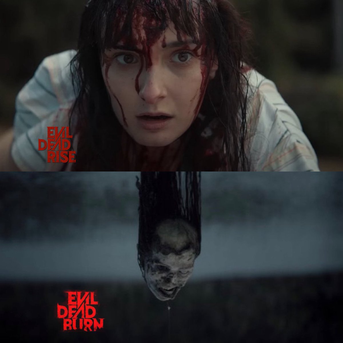 evildeadburnt's tweet photo. Possible look at Teresa from Evil Dead Rise In Evil Dead Burn https://t.co/4bVq33CCCs