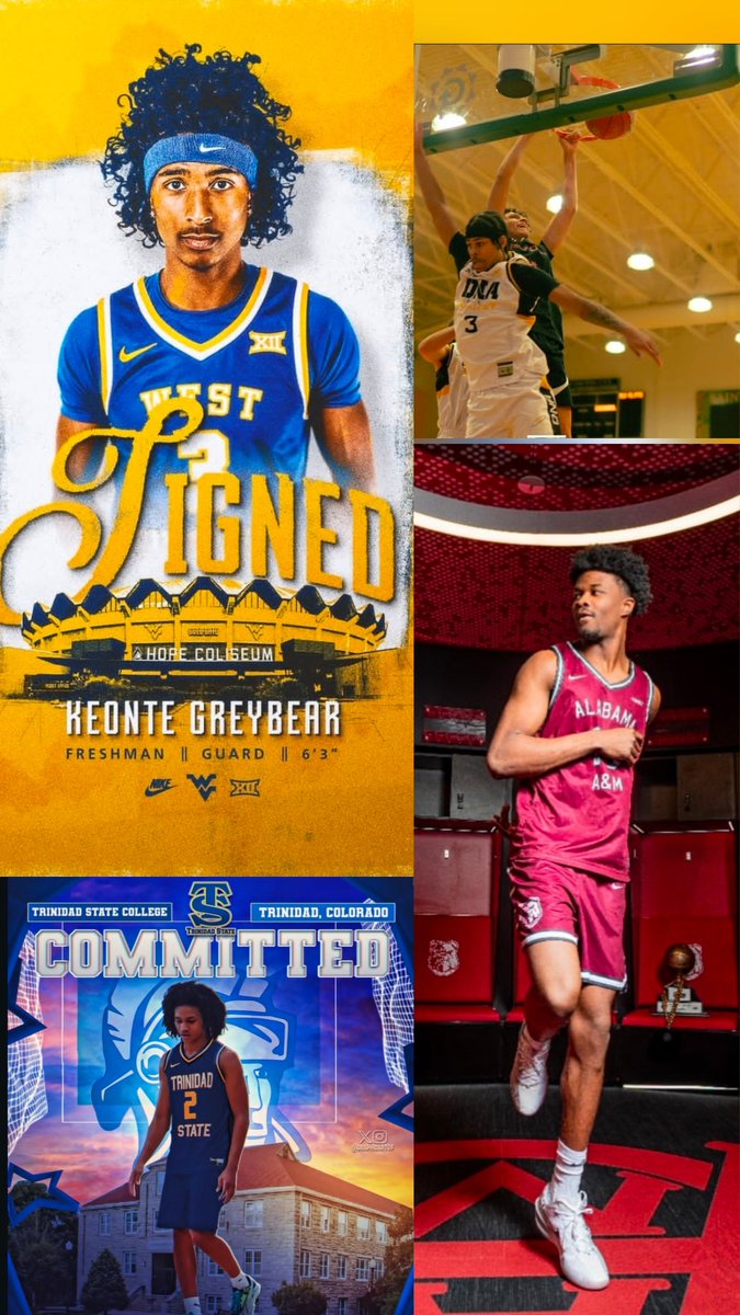 iSchoolbball's tweet photo. 2026 Class
@KGreybear2026 - West Virginia
@mikebanks0 - Alabama A&amp;M
@jgoodx2 - Trinidad State
@TerrenceBurri - Kentucky Wesleyan

Since  2018 ALL SENIORS earned a scholarship to play college 🏀

25+ played D1 basketball and 90% of ALL players had NO OFFERS before they got here. https://t.co/SHjArKJ90C