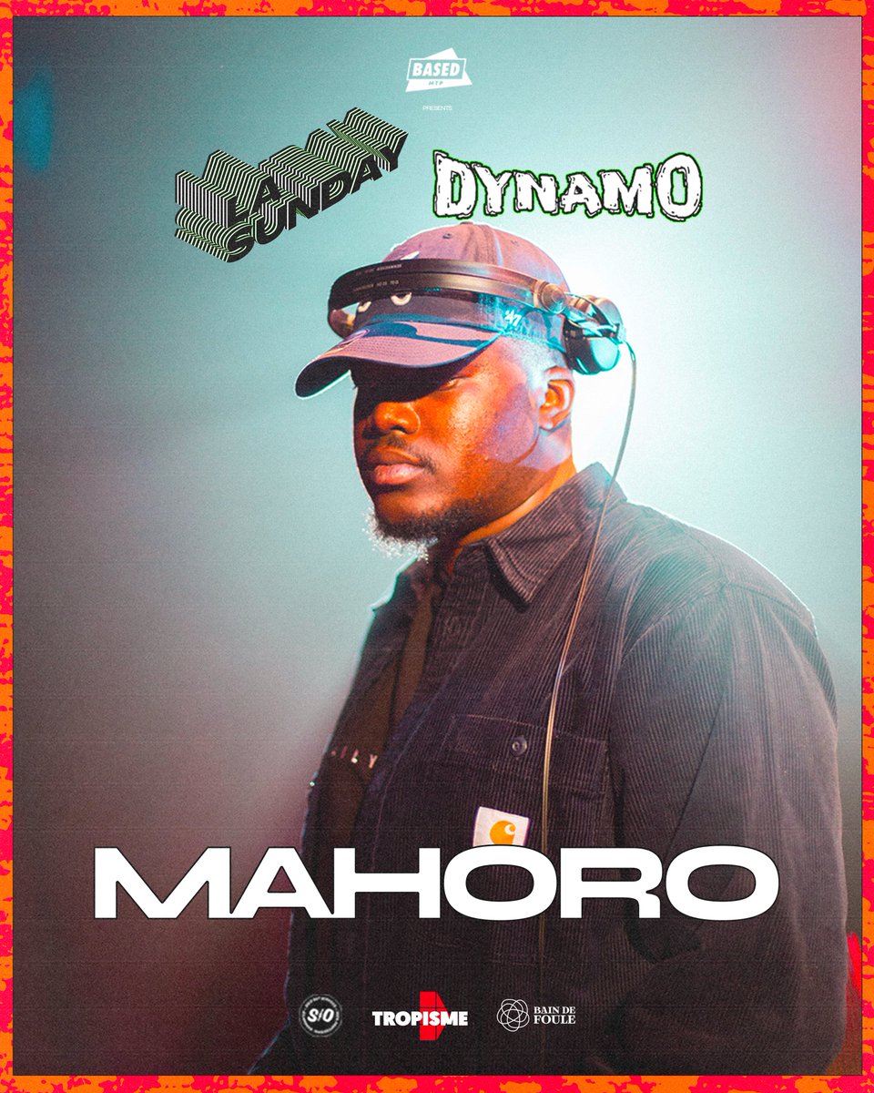 basedmtp's tweet photo. 1HEURE42, IZZBY DIAMON, MAHORO &amp; BLACKCHARLES vous donnent rdv ce dimanche à la Halle Tropisme pour la SUNDAY ABIDJAN x DYNAMO !!! 🤭

Au programme : rap ivoire, shatta, afrobeats, amapiano...

Ta place ici pour dimanche : https://t.co/b3TnynoE3Q https://t.co/UmGFpL9g9d
