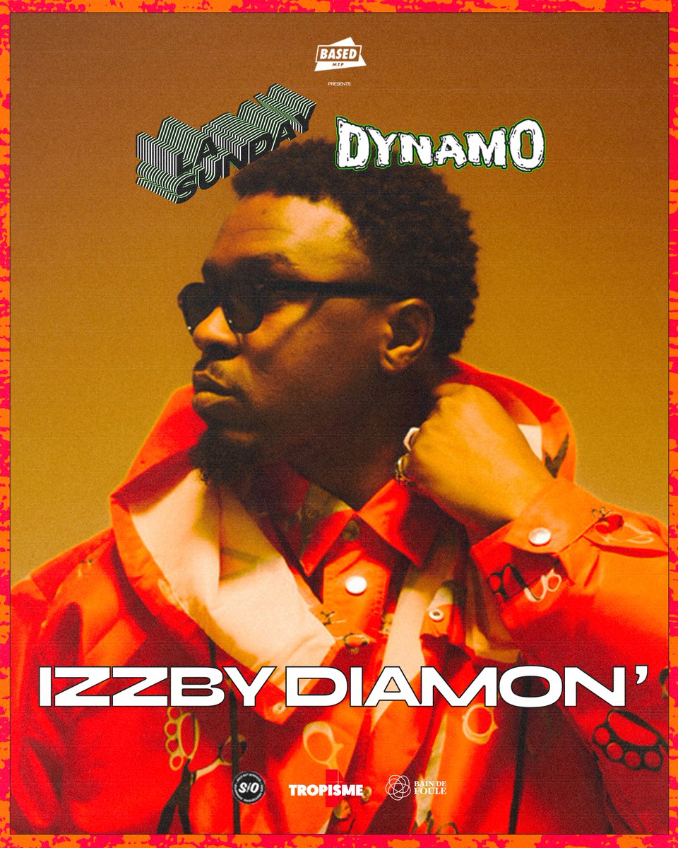 basedmtp's tweet photo. 1HEURE42, IZZBY DIAMON, MAHORO &amp; BLACKCHARLES vous donnent rdv ce dimanche à la Halle Tropisme pour la SUNDAY ABIDJAN x DYNAMO !!! 🤭

Au programme : rap ivoire, shatta, afrobeats, amapiano...

Ta place ici pour dimanche : https://t.co/b3TnynoE3Q https://t.co/UmGFpL9g9d
