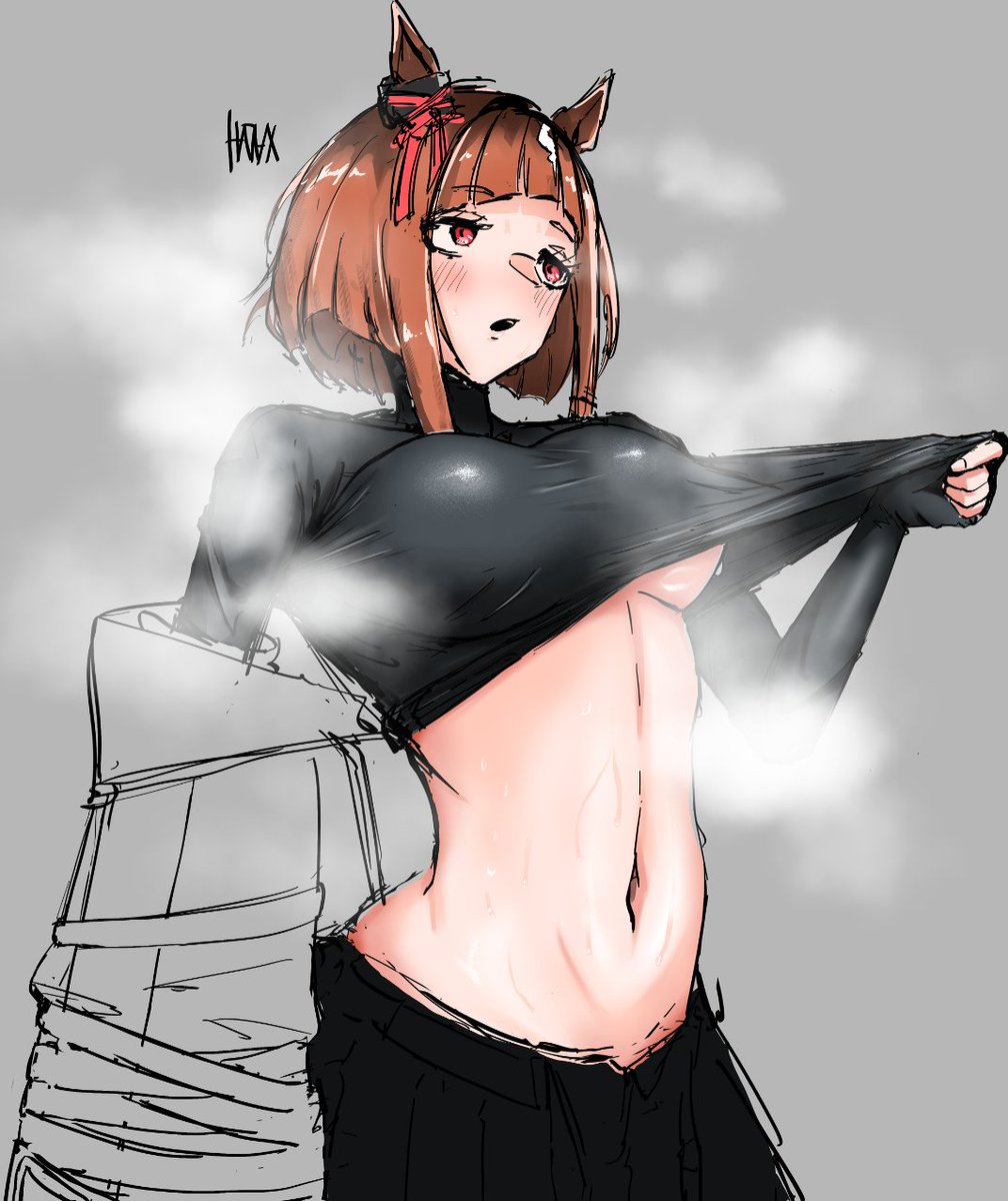 XALV4T's tweet photo. 暑すぎ、トレちゃん扇いで
(フリーズ5秒前) https://t.co/udJmYrrDpH