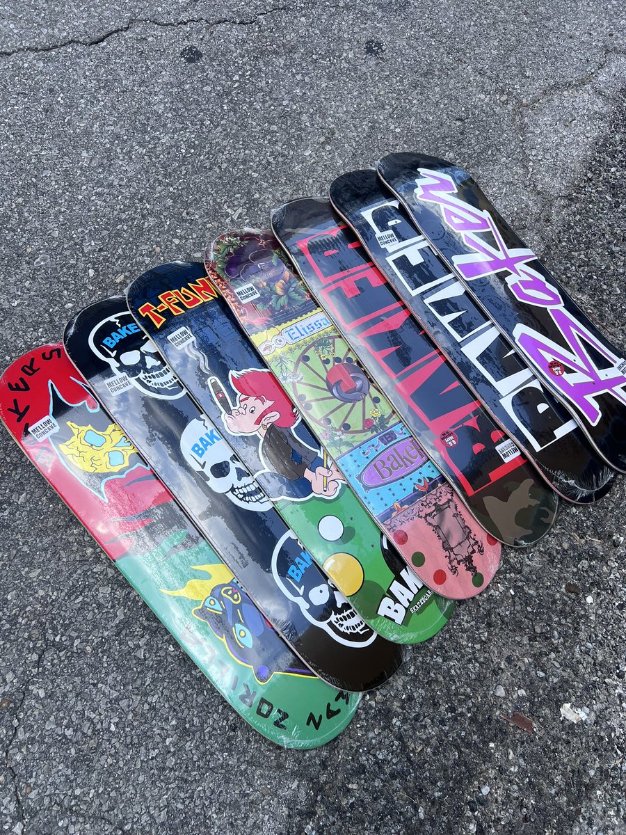 Reliefskate's tweet photo. New Baker Decks Now Available https://t.co/5hOyrY2DPr