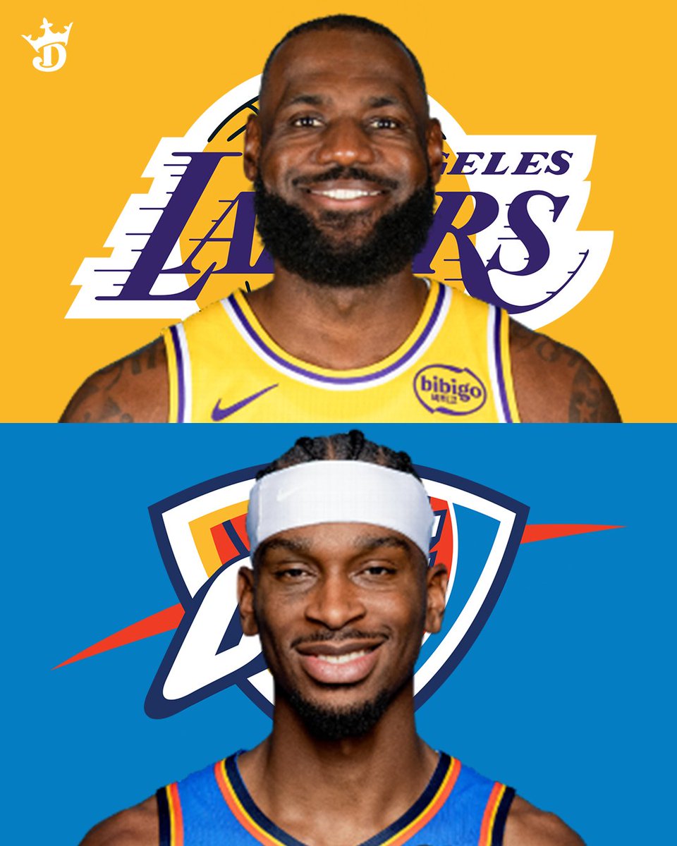DKSports's tweet photo. LeBron during his 8-year stint in LA:

Games Played: 479
Minutes Played: 16,732
PTS: 12,402
TRB: 3,680
AST: 3,808
3PM: 1,020
Triple-Doubles: 52
Championships: 1

SGA in his 8-year career:
Games Played: 530
Minutes Played: 17,550
PTS: 13,411
TRB: 2,503
AST: 2,810
3PM: 729
Triple-Doubles: 2
Championships: 1

LeBron's third act was just as good as some of the best players in the NBA during their primes 😱