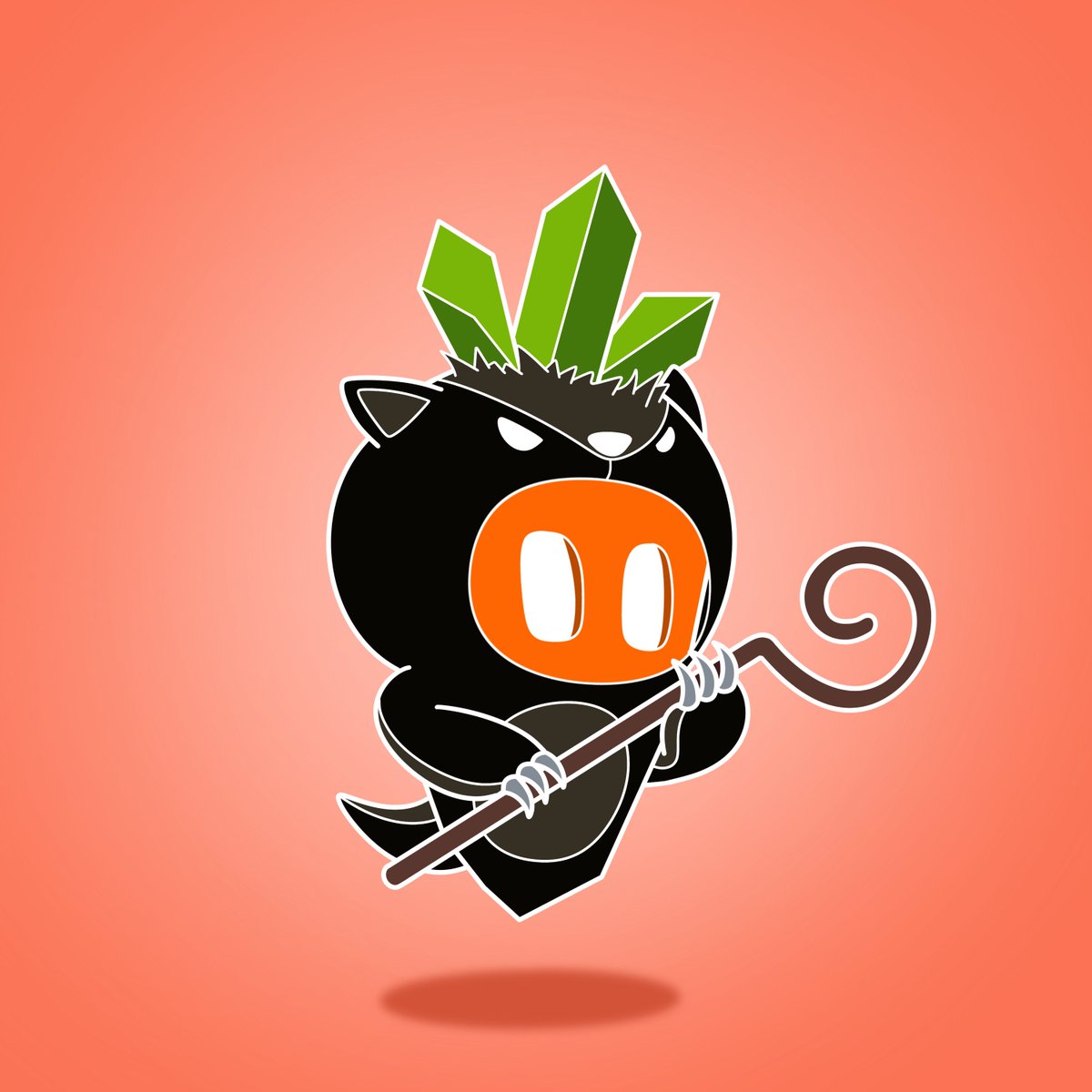 taprootalpha's tweet photo. Tapoot is the home to many @HoneyBadgersBtc. 🦡

One in particular is @kuaixlol.

This is Not a Collection. 🥕