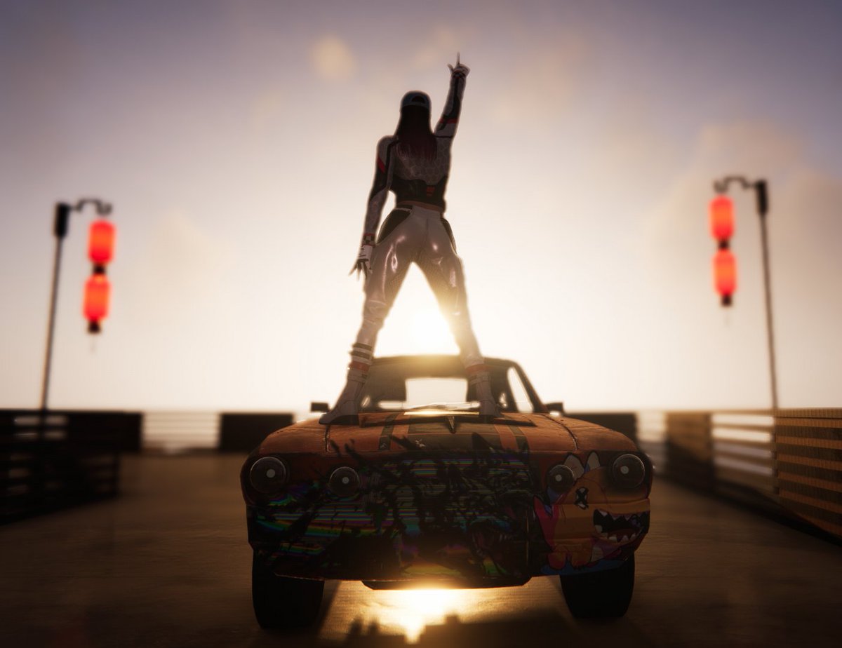 Sholee_OH's tweet photo. Ready to hit the racetrack 🏎️

#OnceHuman #PhotoMode #VirtualPhotography #gaming https://t.co/MlEeYp4nKE