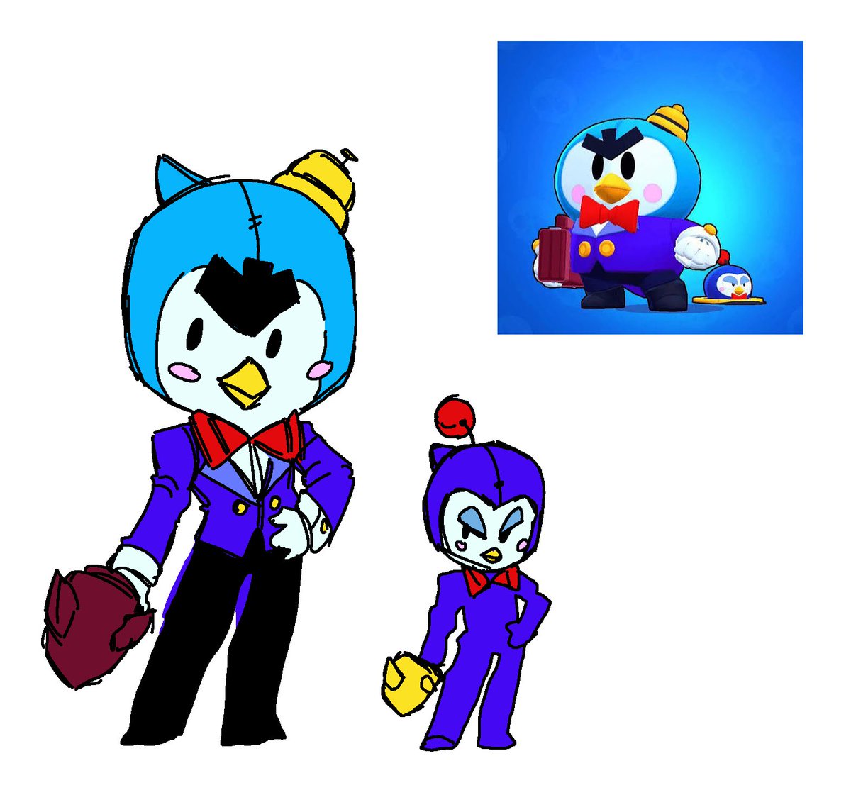cavoqemo's tweet photo. Mr p if he came out in 2026  #brawlstars https://t.co/7OUxWR5HQi