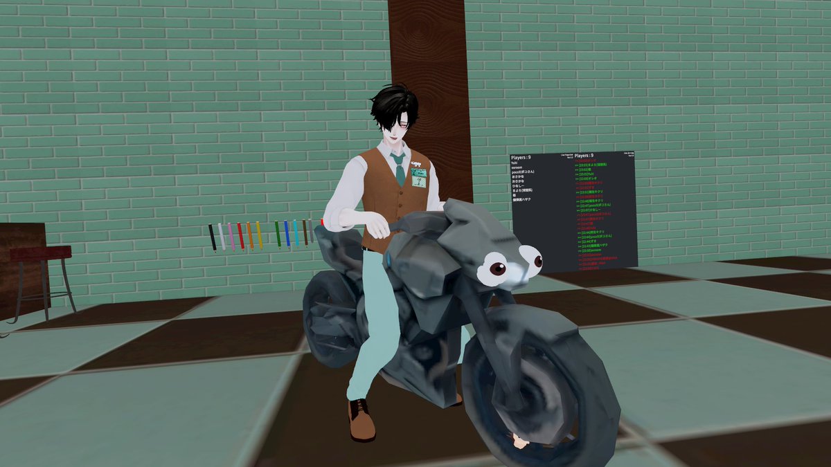 Yuhi_cluster's tweet photo. 盗んだバイクで走り出す〜

#cluster 
#BarChocolateMint https://t.co/9qwN0Y8TG7