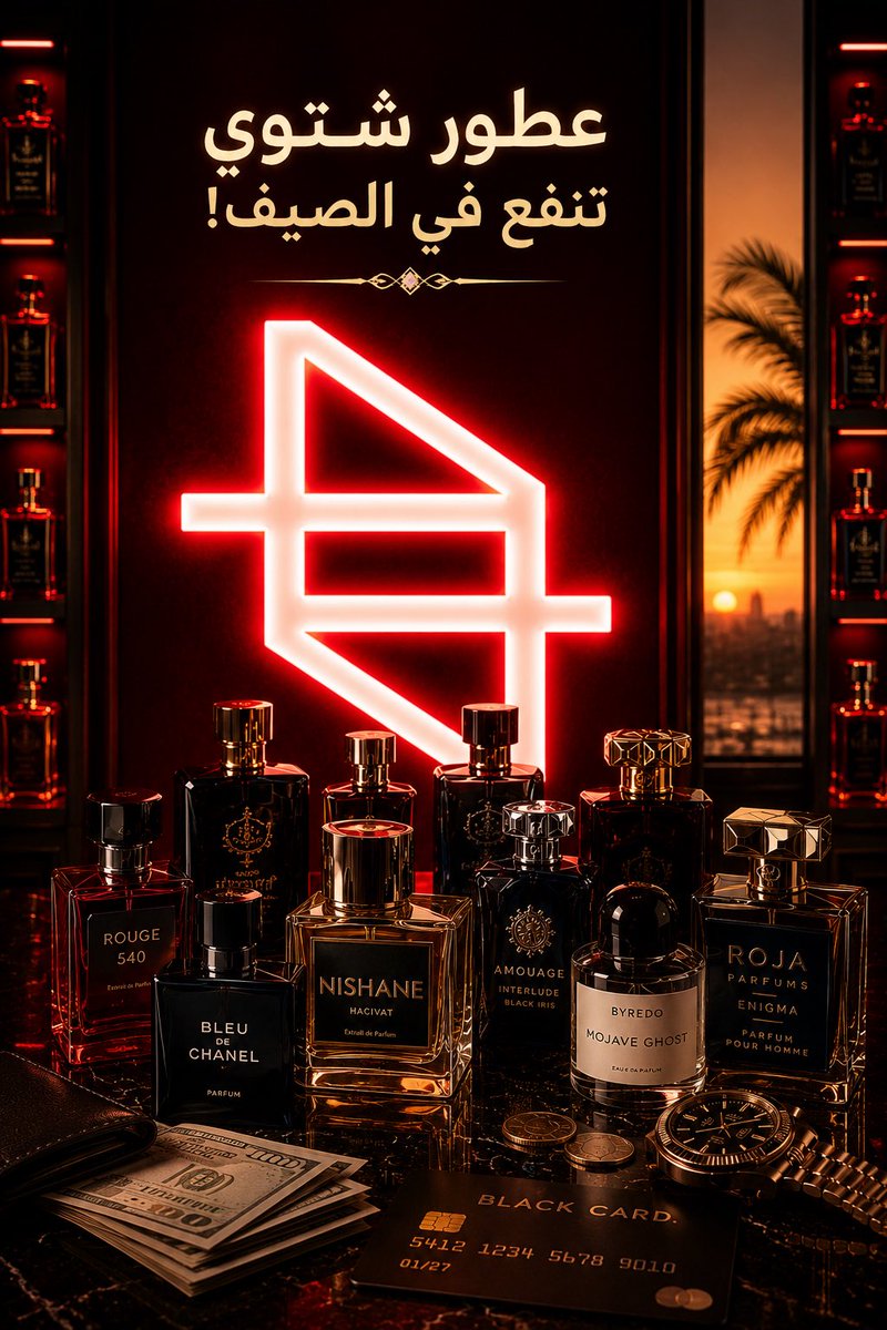 404_merchandise's tweet photo. Not all winter fragrances are only for winter! ❄️☀️
Some warm, rich scents work beautifully on cooler summer evenings too. ✨
🚚 Delivery available across Saudi Arabia
📩 Order now through our pages
Credit: Ahmad Hamzawy
#Saudi #السعودية #KSA #Perfume #OrderNo https://t.co/5tropId8sU