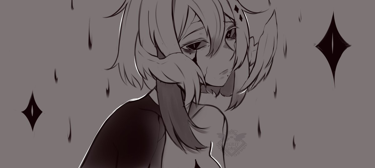 Meritozz's tweet photo. "𝐄𝐋𝐄 𝐧𝐨𝐬 𝐚𝐛𝐚𝐧𝐝𝐨𝐧𝐨𝐮" - 👁️

#Meriart https://t.co/73EuMhpG0v