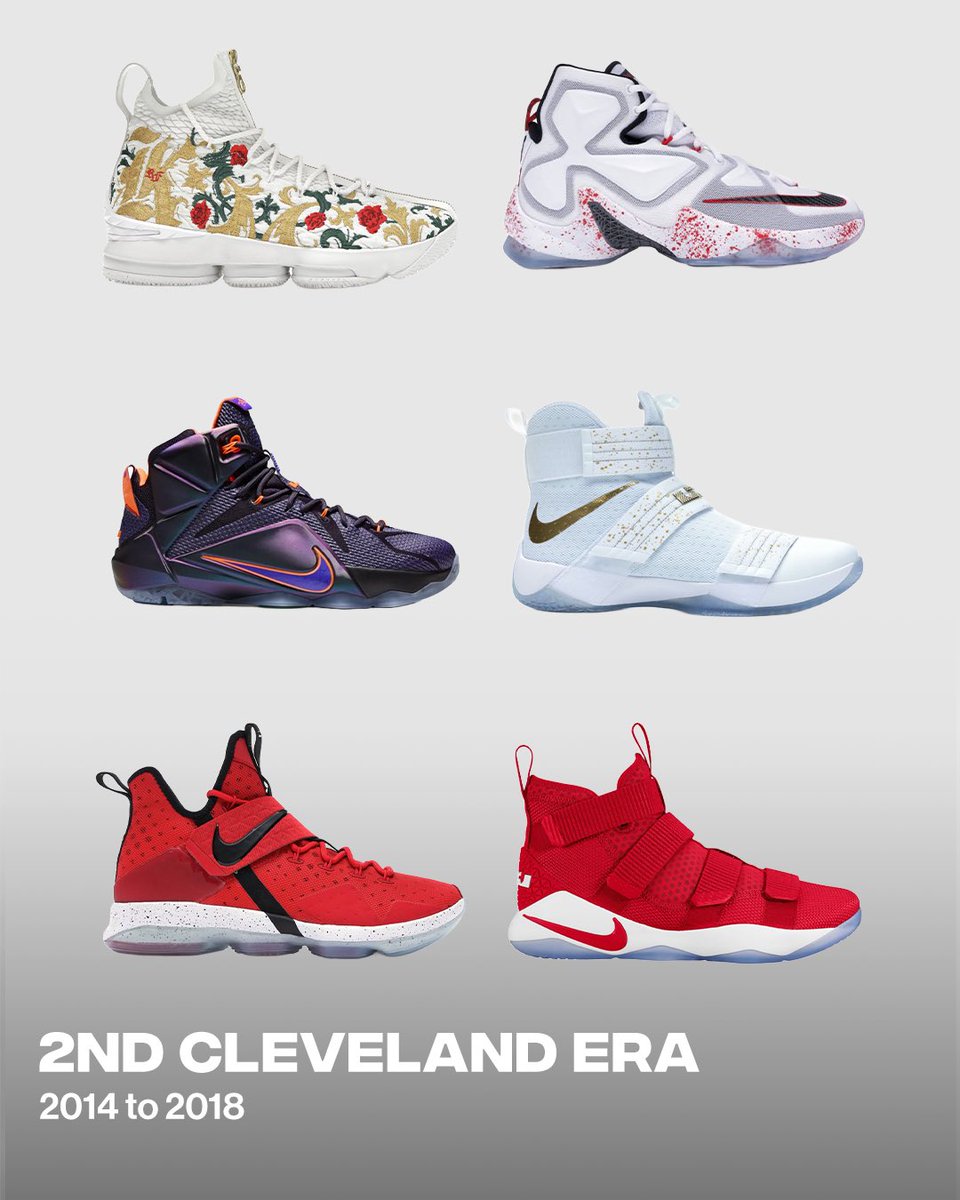 ComplexSneakers's tweet photo. LeBron is reportedly entering a new chapter, but which era was his best? 👀 https://t.co/aAj6LqZAPA