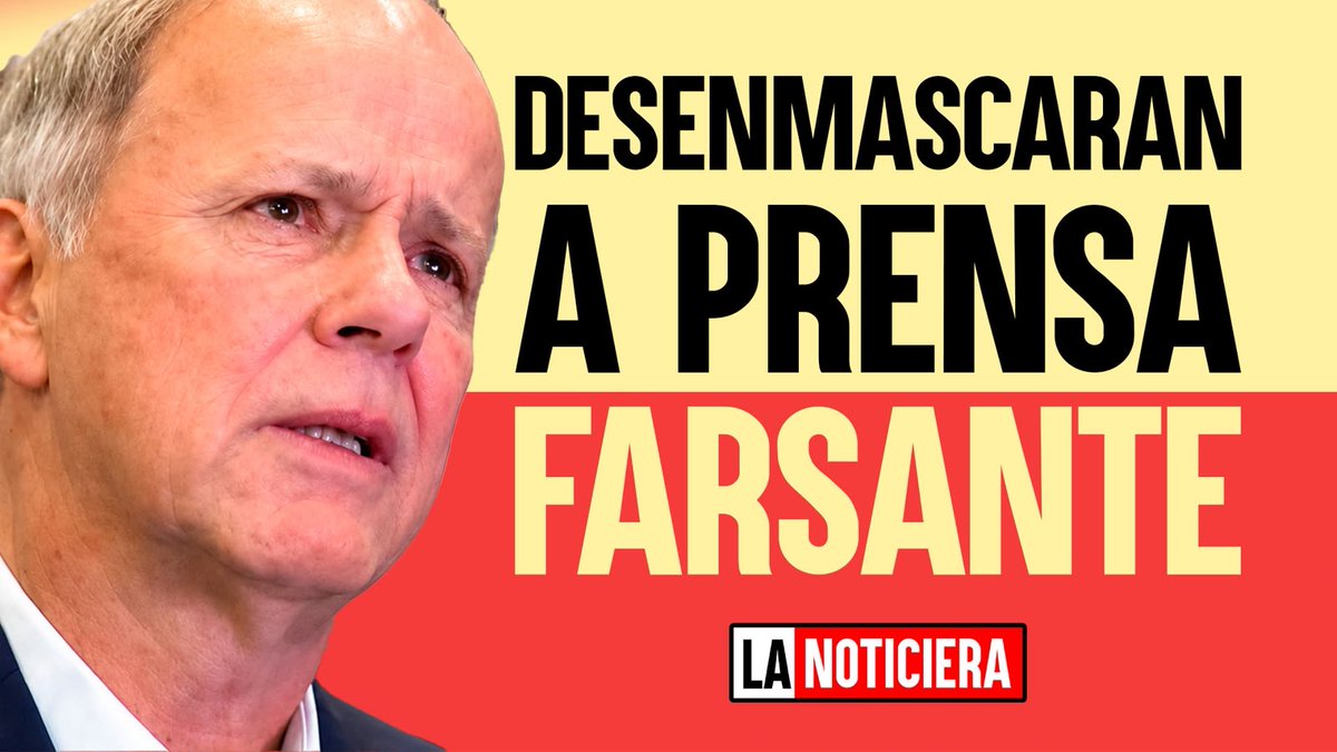 El_Chamuco's tweet photo. 🚨 #AHORA || DESENMASCARAN A PRENSA FARSANTE. 

Ya comienza #LaNoticierA con Carolina De Nova (@carodenova). https://t.co/jWcj7RUCjk