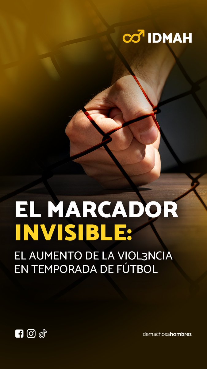 machosahombres's tweet photo. El marcador invisible: El aumento de la viol3ncia en temporada de fútbol

¿Cómo podemos los hombres ayudar a transformar esta parte del Mundial? Te leemos en los comentarios.

#demachosaHOMBRES #Mundial2026 #Futbol #PasionFutbolera #Reflexion https://t.co/2IkfYr2eBY