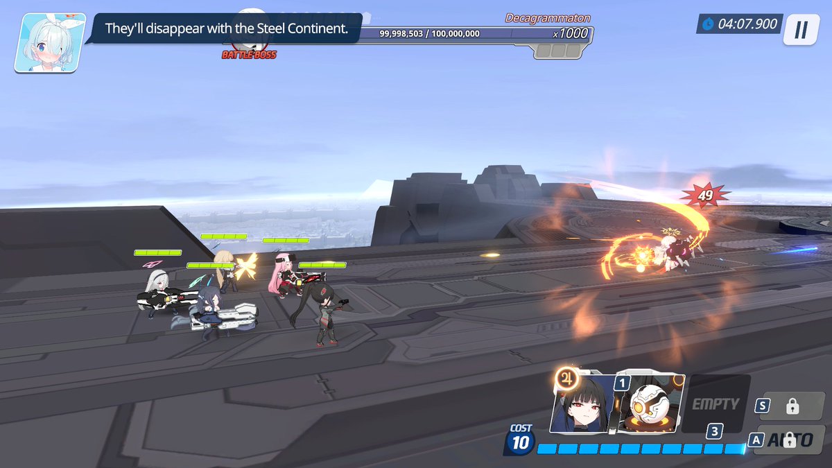 StainedDaki's tweet photo. They seem to get me with these finales.

When fighting Phrenapates, I started to notice how many evac counts and students were left, and knew what would happen for the last use.

Decagrammaton, each skill use will kill a Prophet as their final aid for the triplets.

Each tap hurt https://t.co/LiK4Cyussf