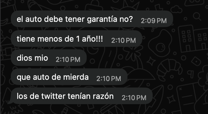 renapiermarini's tweet photo. Una amiga tiene un 208 con menos de 20.000 km y se le vive rompiendo. Hoy se estaba por mudar de ciudad, en uno de los momentos mas importantes de su vida, y el auto la dejó a pata. Comprar un 0km generalista pudiendo comprar un usado premium verificado es un error CARO https://t.co/KmbCkQtx3G