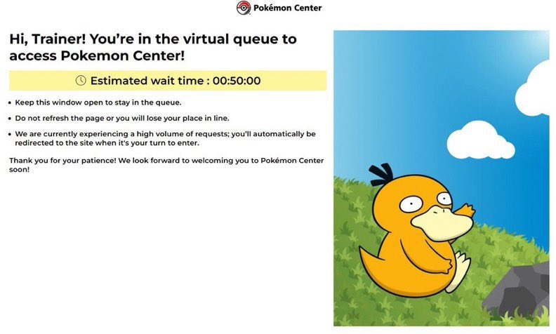 PokemonRestocks's tweet photo. Pokemon Center Queue is Live! We'll post any new Pokemon TCG drops or restocks! https://t.co/Dv0UAg0ZWU

#Pokemon #PokemonTCG https://t.co/Kc9awObO24
