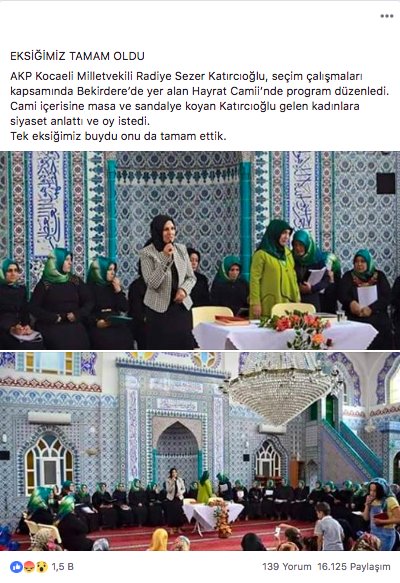 SelimCaner13's tweet photo. @ayezahideerol @sevdaturkusev Ayşe hanım yazdıklarınıza sonuna kadar katılıyorum. Ama iktidar partisinin bakanı her cuma ayet sallıyorum deyip ayetlerlerle dalga geçerken, camii'lerde yapılan siyasi konuşmalar ve düğünlere ses edemeyenler sırf muhalif diye bir gence topluca saldırmaları sadece iki yüzlülüktür https://t.co/x7dPhuqZs3