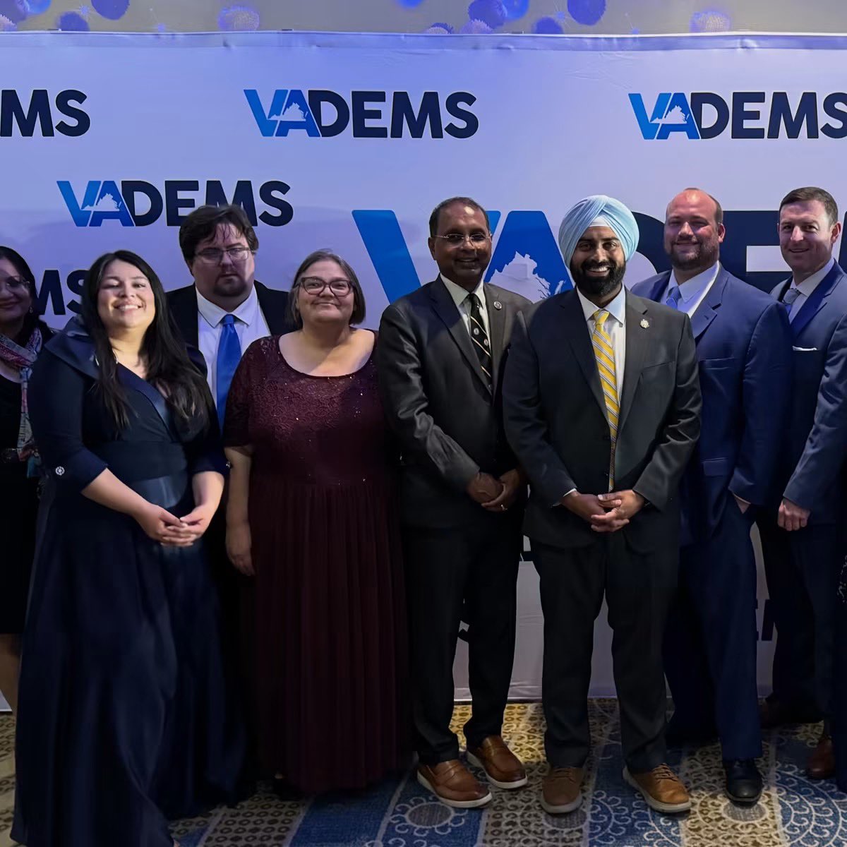 RyanRuzic's tweet photo. Down in Richmond last weekend for the Blue Commonwealth Gala. It was as great seeing friends from across Virginia and Loudoun was well represented!

https://t.co/brGw3WiH8C

#loudouncountyva https://t.co/zgL6ZglHvA