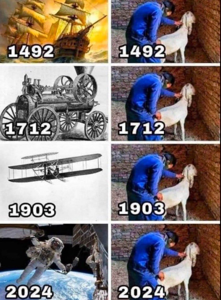RogerBernards's tweet photo. Islam has come a long way in the last 1400 years!!   Maybe they will be something someday!!
😂😂😂 https://t.co/eeLqnjfBzx