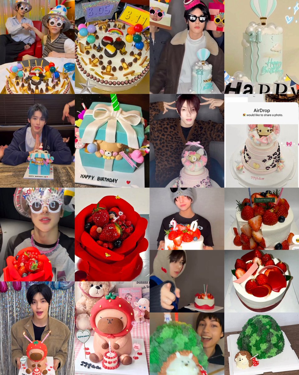 itsnicholla's tweet photo. SMTR25’s birthday content &amp; cakes https://t.co/2wnTUM3r6l