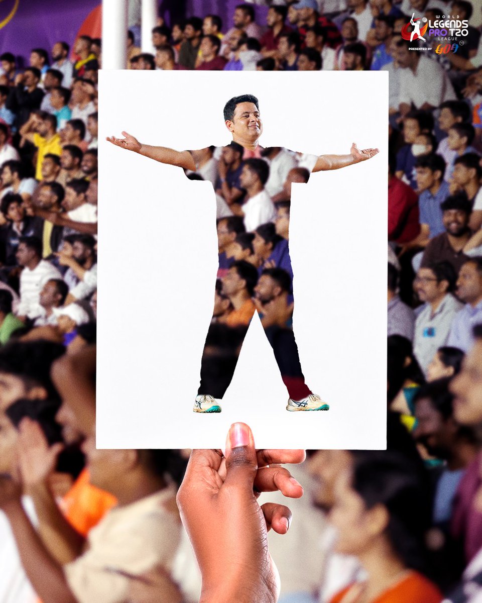 wlpro_T20's tweet photo. Built for the big moments. ⚡

#WorldLegendsProT20 #LegendsKarengeShor https://t.co/MSl4QaKIF9
