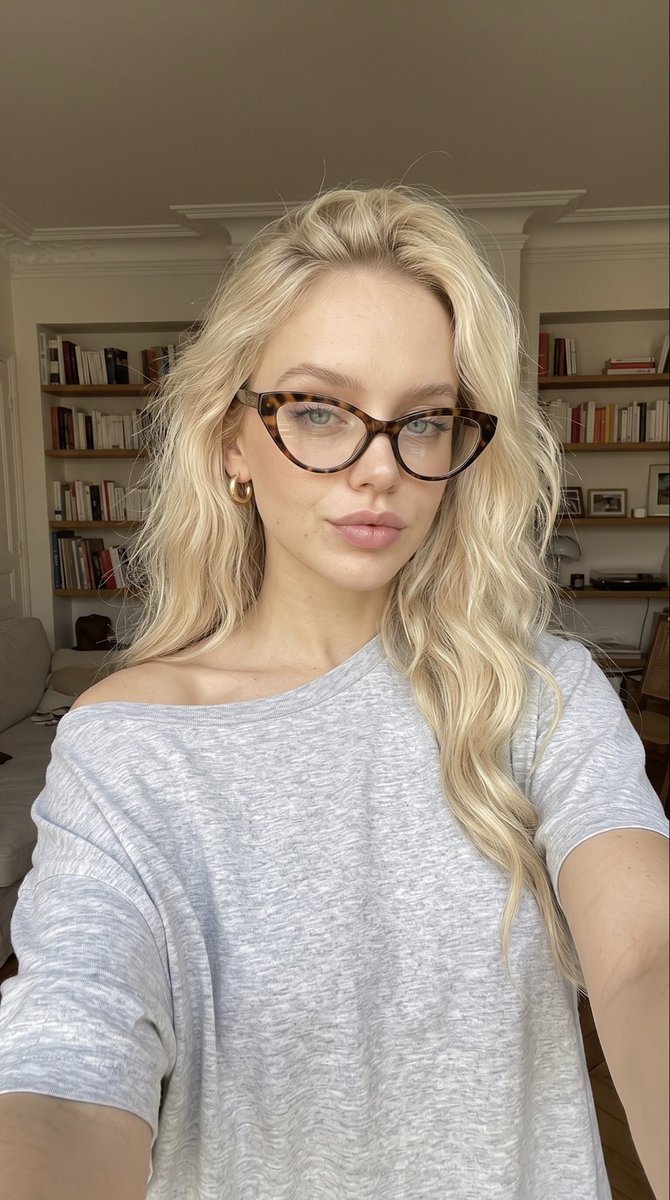 Eva_l0ren's tweet photo. It’s official! I’m “reached the age where I need glasses because I can’t see shit” years old. 😅 What do you think? https://t.co/TX1e0XXjpQ