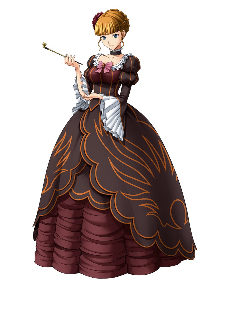 YourFavCarp's tweet photo. Guys, don't you think it's clever how all versions of Beatrice have very similar dressing style? Especially the red skirt part at the bottom...

Unironically, though, that's clever and fun. https://t.co/bZtEd3kbz2