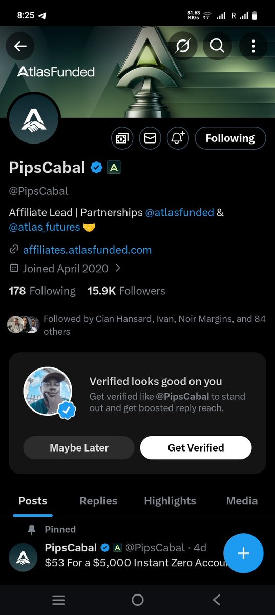IsmeGodson's tweet photo. @FazaForex @atlasfunded @atlas_futures @PipsCabal @Po3_Trader_ @aw_trades_ 
@SayLessFX 
@KojoForex 
@pips_daily 
Done 👍✅ https://t.co/HTHMvSbaSV