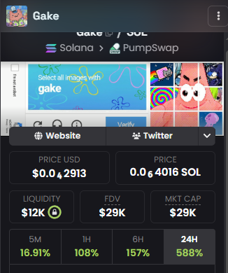0xAMS93's tweet photo. 7X

We want Gake candle 🔥

$Gake 

Gh2nhsA2b5FatfUho8TGz2yqgwymrXKc8rhpD2Cupump https://t.co/YCanLWhWRA