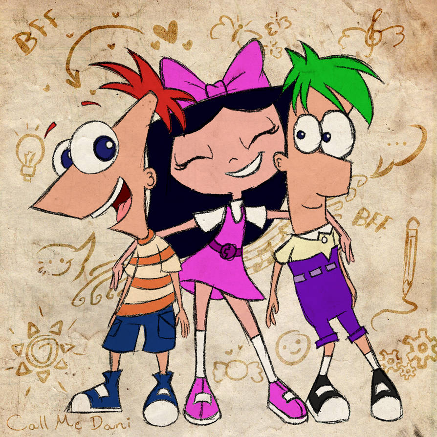theoldpnffandom's tweet photo. Best Friendship Ever - CallMeDani (2014) #phineasandferb https://t.co/BuyyZNHhPP