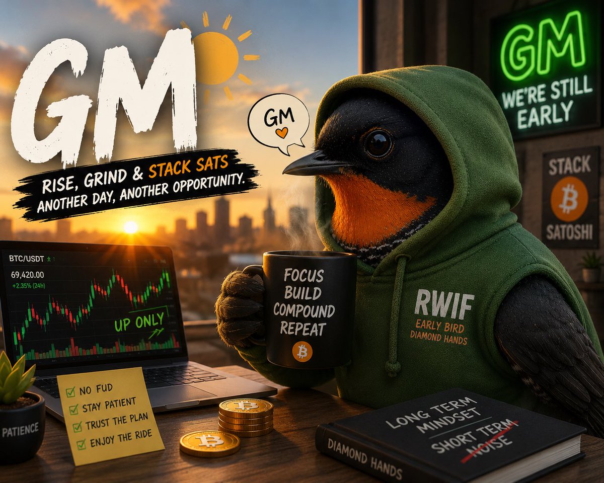 RobinWif_Hood's tweet photo. Early bird catches the worm https://t.co/RStktsEh6c