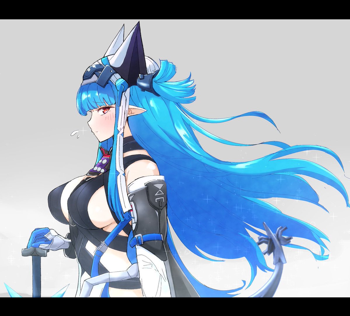 hekaton6960's tweet photo. オリキャラをリメイクし、新たに生まれ、エンドフィールドに手を出す。
POPのおねーさんがめっちゃバズった。

#2026年自分が選ぶ今年上半期の4枚 https://t.co/wv4zfYPoyL
