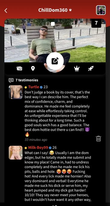 😈 Chill Dom | 150k 🔥⛓️ - WAY BETTER than Grindr! 😈 Curious what my subs really say about me on TheBlowers? The reviews are actually cute, and sometimes unexpectedly hot. 🔥 Sign up for free and see for yourself: 👉 https://t.co/Y78IgxiJzE Who wants to be the next one leaving a review? 👀 https://t.co/Hojxz4z0LI