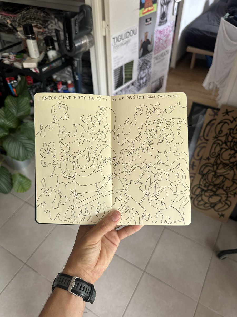 oremstudio's tweet photo. me vs my art https://t.co/k6vFfj4wQ5