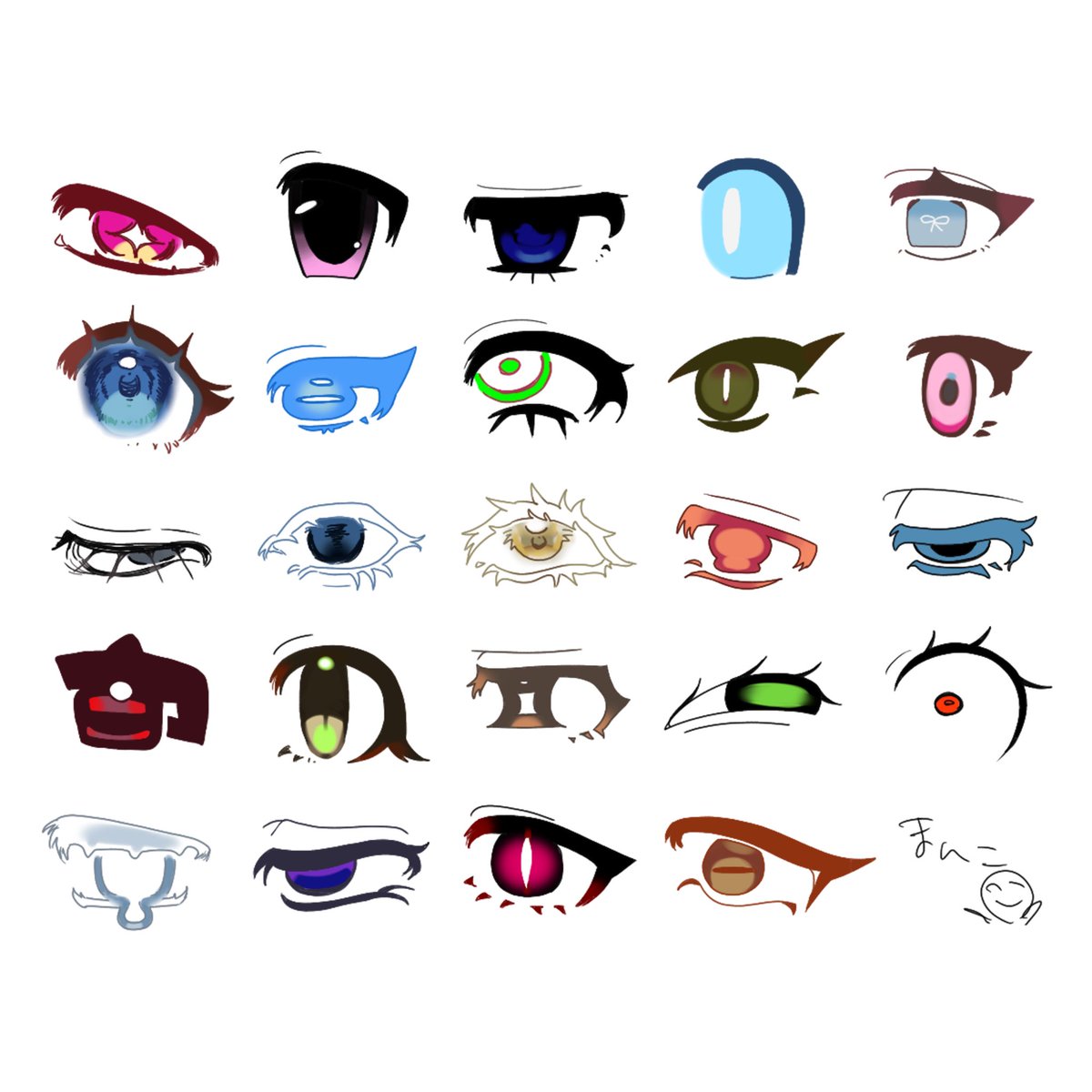 www0059's tweet photo. #いいねした人の目をイメージして描く 
誰の目か答え合わせはリプ https://t.co/F1jhzxu5hV