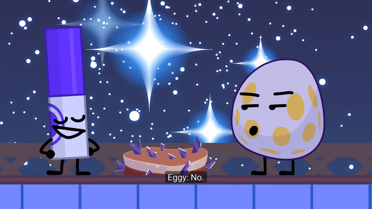 Love whatever one-sided beef Marker and Eggy have going on #bfdi