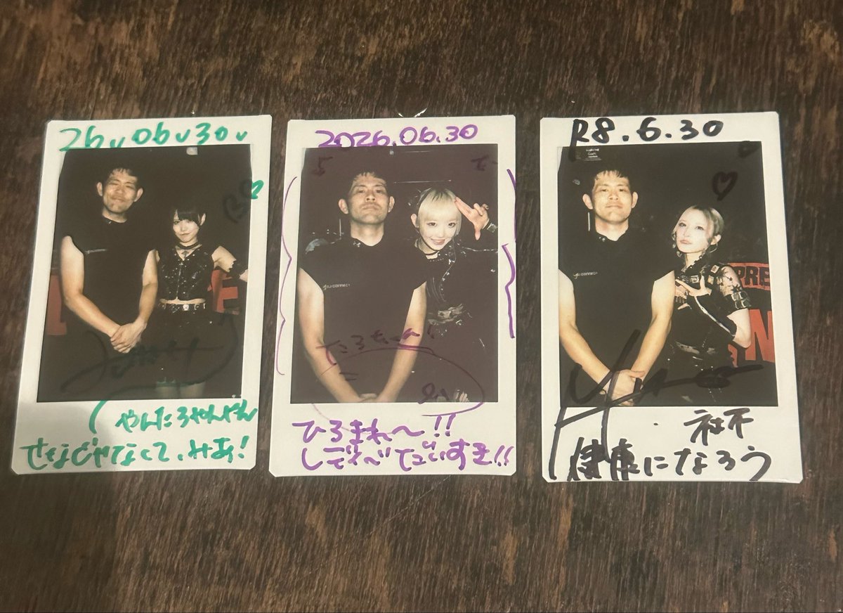 DOMDOMtiroyan's tweet photo. チェキツイって鮮度が大事らしいよ
#LADYBABY
#月街倶楽部
#くるちぇきせな
#どう足掻いてもみあちゃん https://t.co/y1ZXcgy3aT