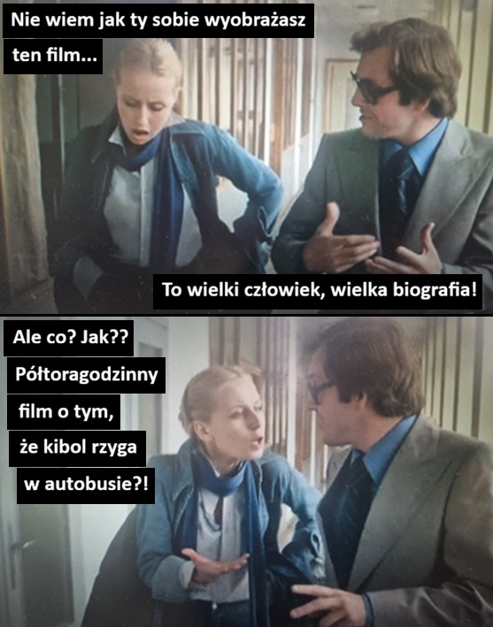 gimnastyczna's tweet photo. Człowiek z marmuru, reż. Andrzej Wajda. https://t.co/Y02phGSbtT