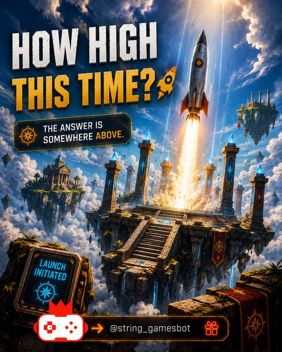 StringGames_'s tweet photo. ๐ How high this time?
Every round is a new prediction.
Set your target and see how high the rocket climbs.
๐ฎ Play now ๐ https://t.co/EoRff0Pmnj
#LimboGame #PredictTheHeight #PlayAndEarn #IDLEGaming #StringGames https://t.co/vk7daz0pG9
